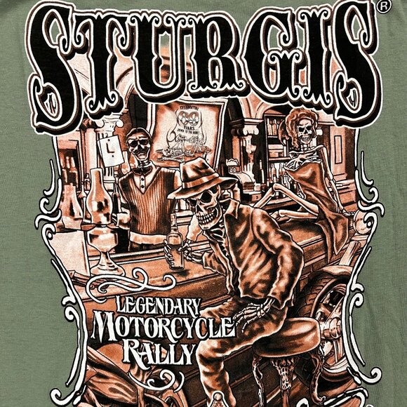 Sturgis Motorcycle Rally 2011 T Shirt Sz L - Picture 1 of 9